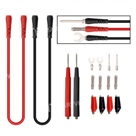 Universal Digital Multimeter Probe Test Leads Accessories Set - 16Pcs