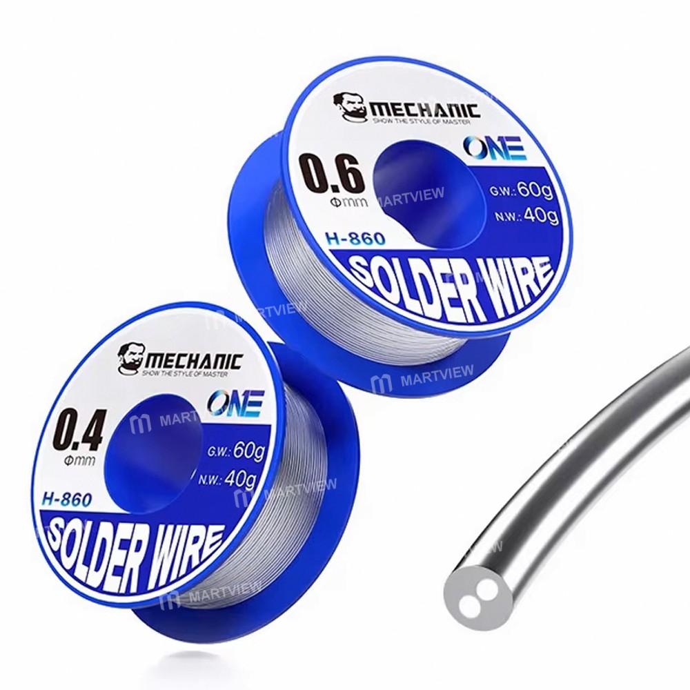 mechanic h-860-one-series-high-purity-dual-core-soldering-wire-with-rosin-core--40g-2