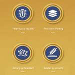 PPD C210 / C245 Universal Lead-free Soldering Iron Tips Compatible JBC Soldering Station