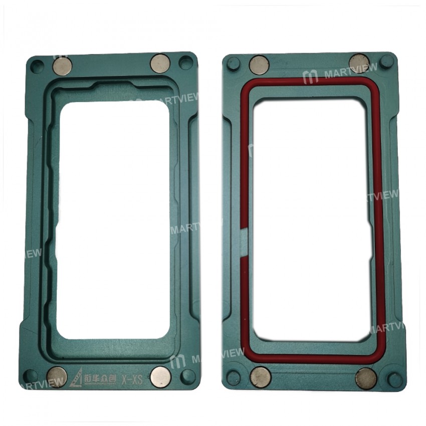 LCD Screen Frame Glue Holding Laminating Magnetic Clamping Frame Mould for iPhone X to 13 Pro Max