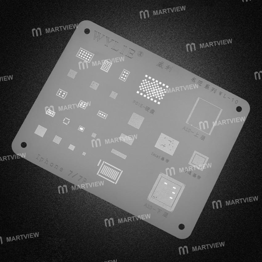 Wylie BGA Reballing Stencil for iPhone / iPad Motherboard Repair