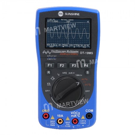 Sunshine DT-19MS 2in1 Handheld Oscilloscope Multifunction LCD Display Test Meter