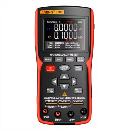 Aneng LM08 Handheld High Precision Digital Bridge / Resistance / Inductance / Capacitance LCR Meter