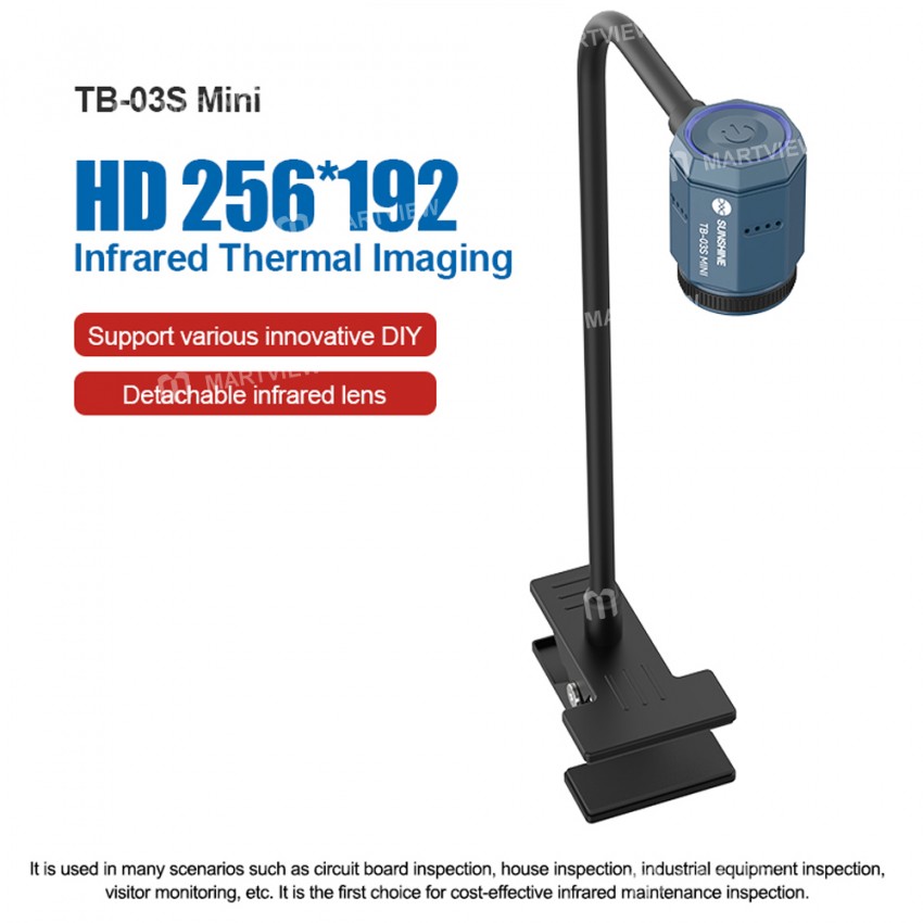 sunshine tb-03s-mini-clamp-type-infrared-thermal-imaging-pcb-rapid-diagnosis-instrument-3