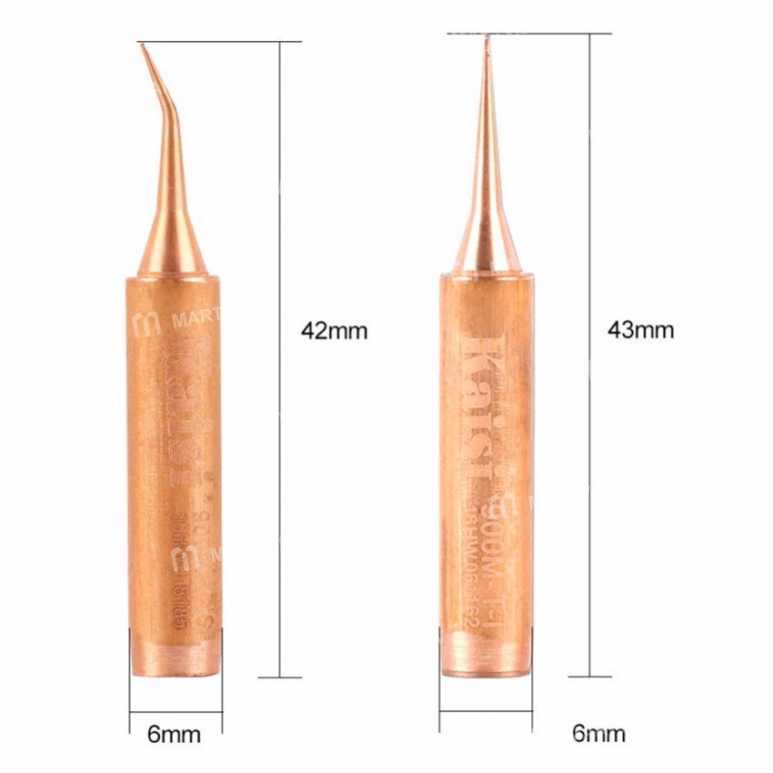 Kaisi 900M-T Oxygen-free Copper Soldering Iron Tips for 936 Solder Station