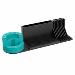 rf4 rf-st15-multifunctional-rotating-tweezers-screwdriver-storage-rack-with-stencil-storage-function