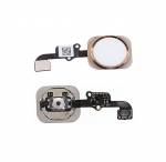 Replacement Home Button With Flex Cable For iPhone 6s - Gold