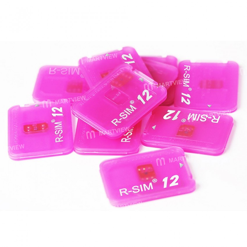 R-SIM12 Professional 4G Smart Cloud Card ICCID Unlock IOS11.x for iPhone 8 / iPhone 8 Plus / iPhone