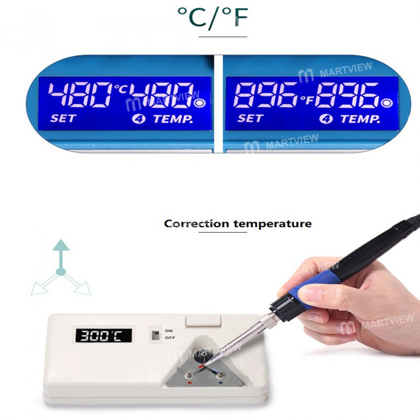 Yihua 939D+ III LED Digital Display Lead-free Anti-static Temperature Adjustment Soldering Station