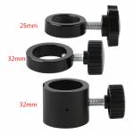 25mm 32mm Fixing Ring for Industrial Stereo Microscope Video Camera Stand Holder Metal Pillar Bar wi
