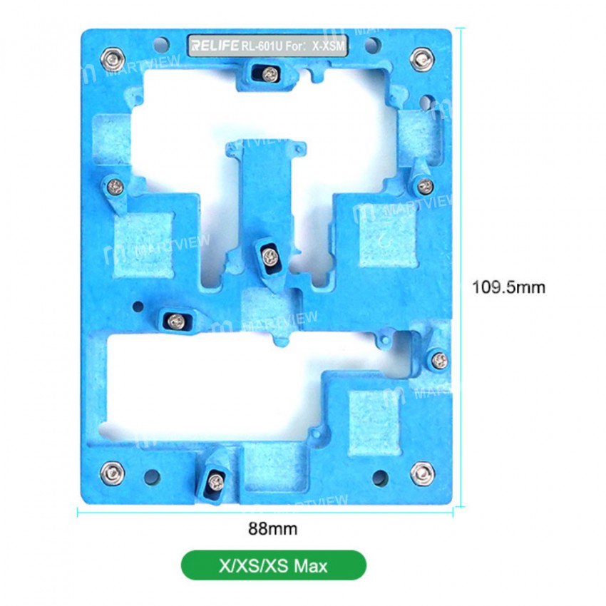 Relife RL-601U Precision Positioning Clamp Fixture Platform with Base for iPhone X - 12 Max Pro