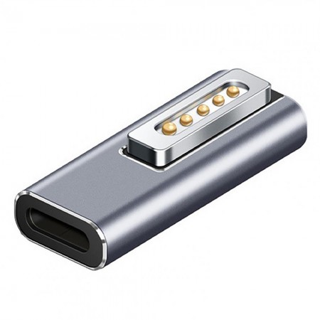PD USB-C to Mag-Safe Magnetic Aluminum Alloy Charge Power Converter for MacBook Air / Pro