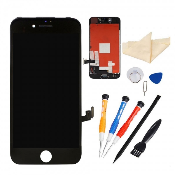 Replacement LCD Screen Touch Digitizer LCD Display For iPhone 7 With Opening Tools - Black