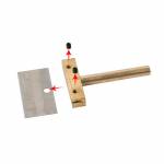 30 / 40 / 60W Short T-type Solder Iron Tip with Blade for Remove Cell Phone Screen UV / LOCA Glue