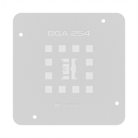 Martview RB-03 BGA 254 EMMC EMCP UFS BGA Reballing Stencil Net