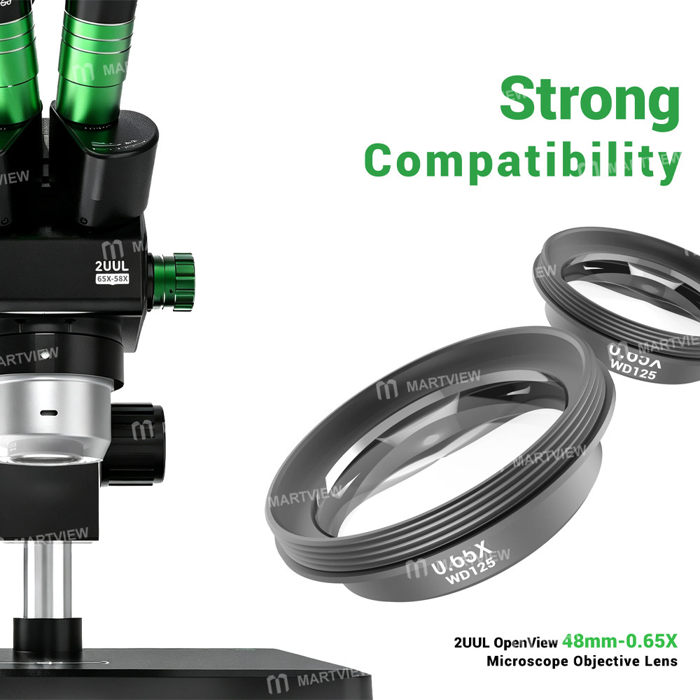 2uul ms06-openview-48mm-065x-microscope-objective-lens-working-distance-125mm-5