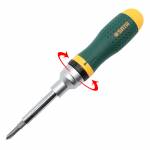 SATA 09350 Multi-function Precision Two-way Ratchet Screwdriver Set