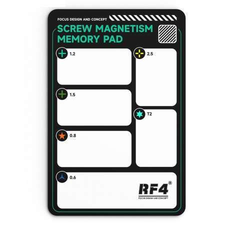 RF4 RF-MP21 Soft Magnetic Screw Position Memory Mat