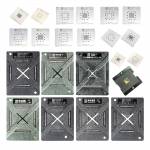 Amaoe A7 A8 A9 A10 A11 A12 A13 CPU Reballing Stencil Net Platform Positioning Plate Magnetic Holder