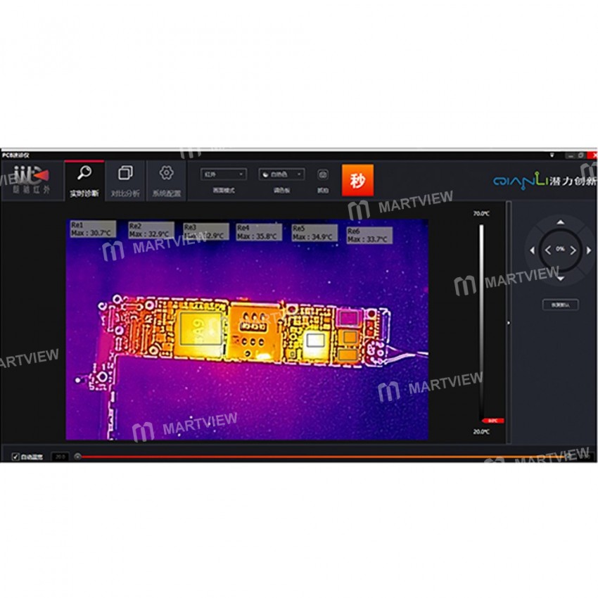 QianLi Thermal Imager Camera for Mobile Phone PCB