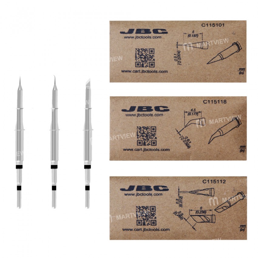 JBC Original C115 C115-101 / C115-112 / C115-118 Welding Soldering Iron Tip