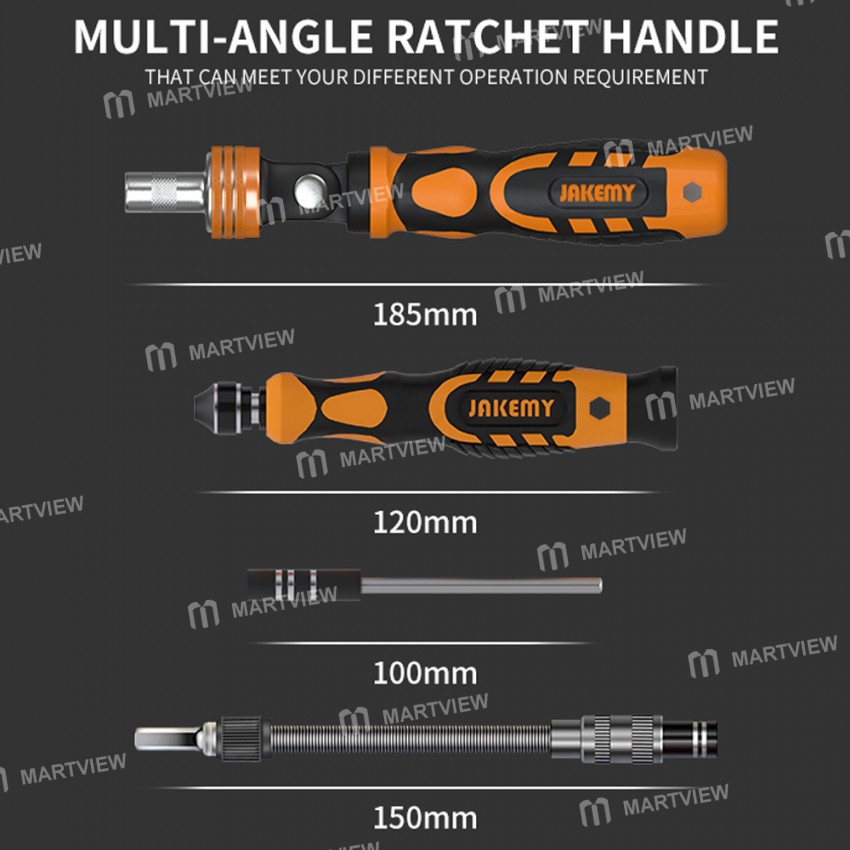 JAKEMY JM-6121 31-in-1 Professional Screwdriver Tools Set