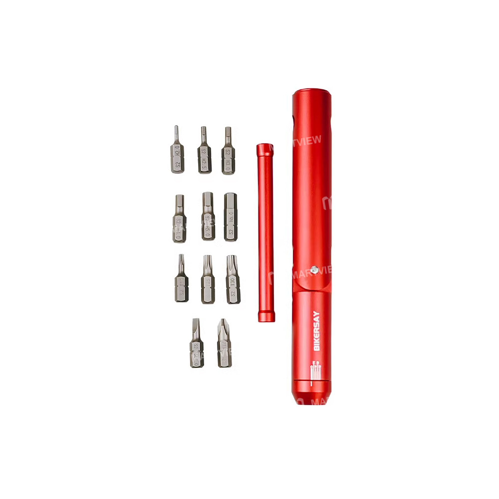 13pcs portable-bike-multifunctional-bicycle-repair-tool-kit-torque-wrench