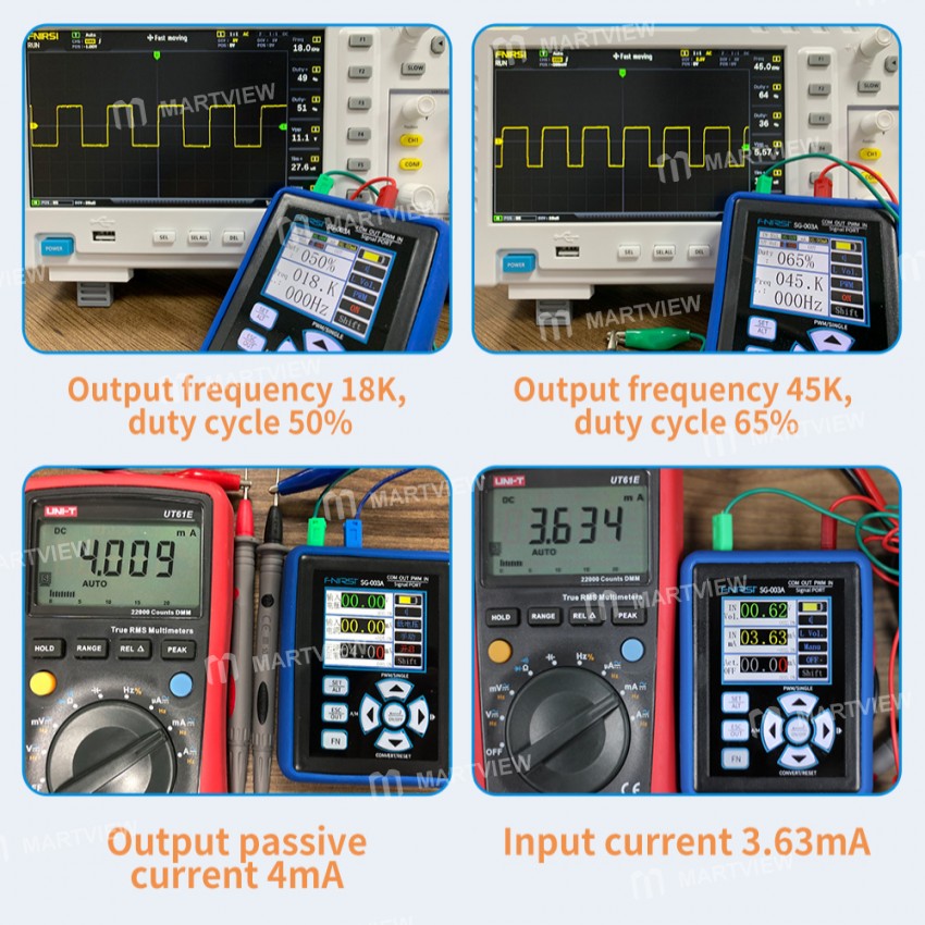 Fnirsi SG-003A 0-10V Signal Generator Adjustable Current Voltage Simulator