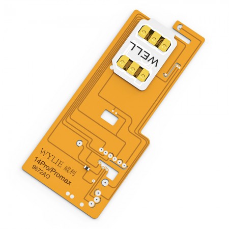 Wylie Built-in Hidden Card Sticker for iPhone 14 Pro / 14Pro Max