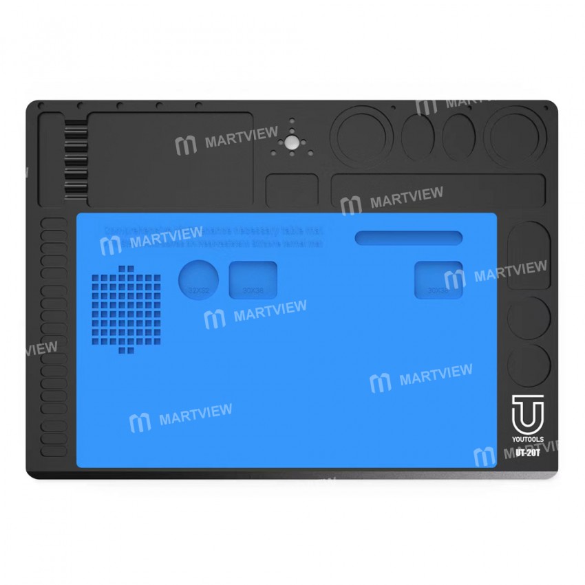 Youtools UT-20T High-Temperature Resistance Aluminium Alloy Microscope Maintenance Mat