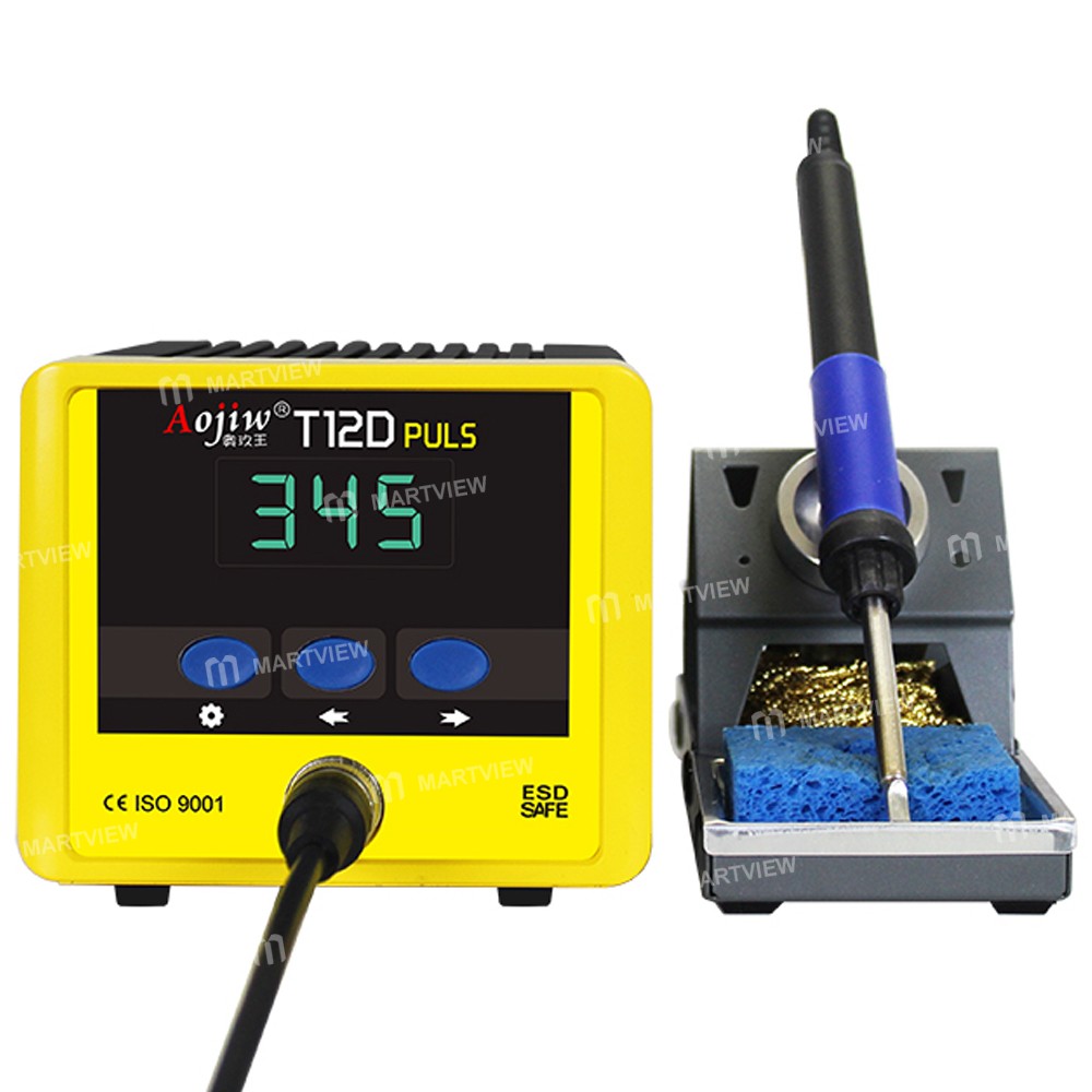 aojiw t12d-puls-lead-free-digital-display-welding-table-for-pcb-motherboard-repair-2