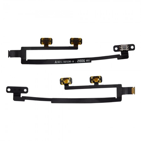 Replacement Power Button Sound Volume Flex Cable Compatible for iPad 7 (2019) / iPad 8 (2020)