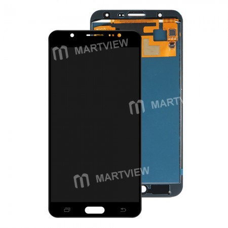 TFT LCD Display Touch Screen Digitizer Assembly Replacement for Samsung Galaxy J7 2015 J700F - Black