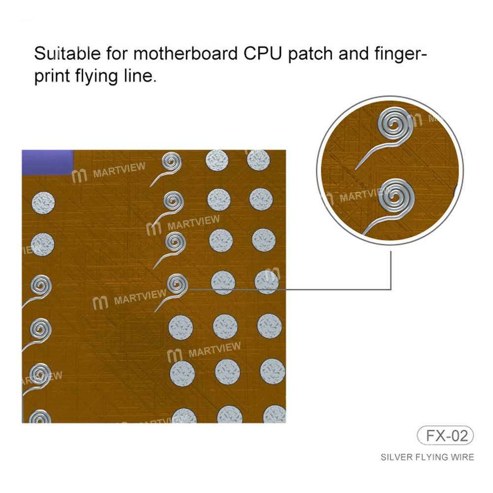 mijing fx-02-002mm-silver-flying-line-for-motherboard-cpu-patch-pcb-repair-3