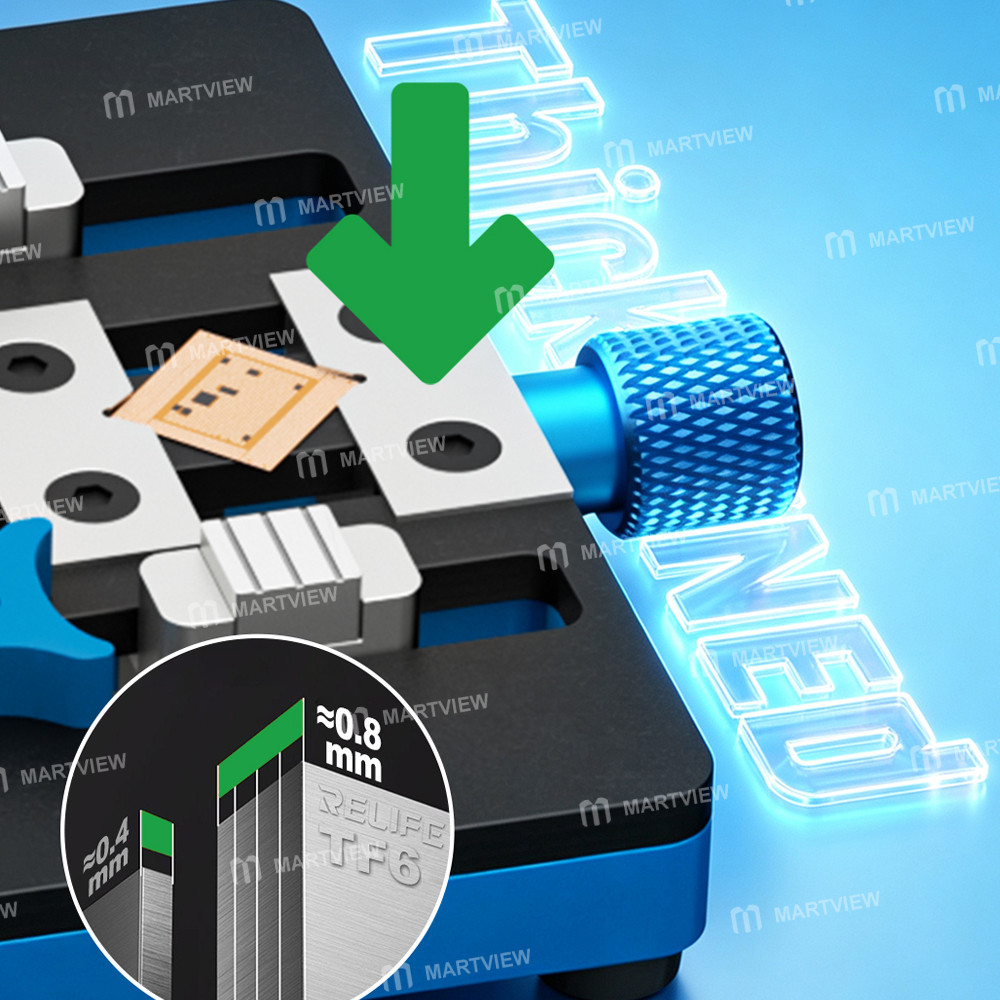 relife tf6-integrated-dual-clamp-repair-fixture-compatible-with-dual-layer-non-standard-motherboards