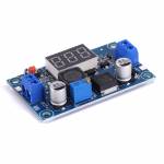LM2596 DC-DC Adjustable Step-down Module with Voltmeter Display