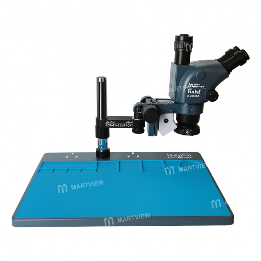 kaisi ks-36565mp-65-65x-synchronous-zoom-hd-trinocular-stereo-microscope-with-aluminum-alloy-base-2