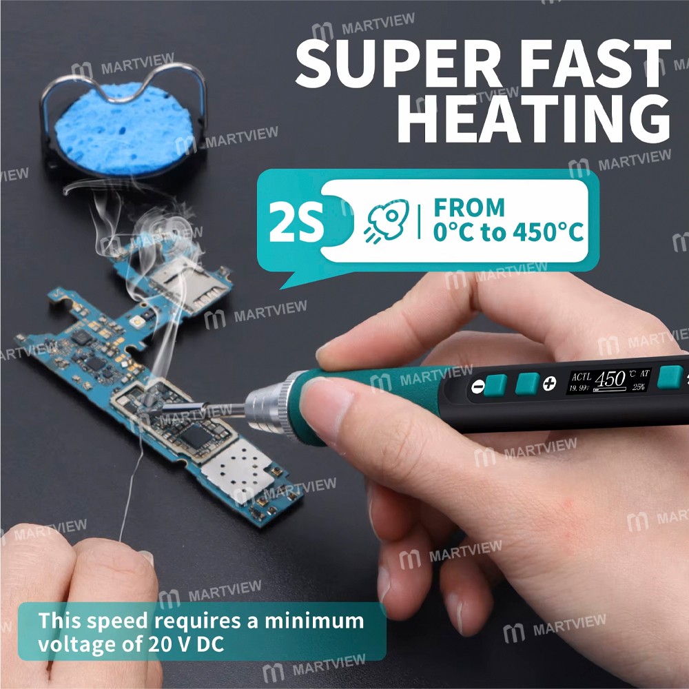 yihua 928d-iv-60w-type-c-c235-digital-display-temperature-adjustable-soldering-iron-station-13