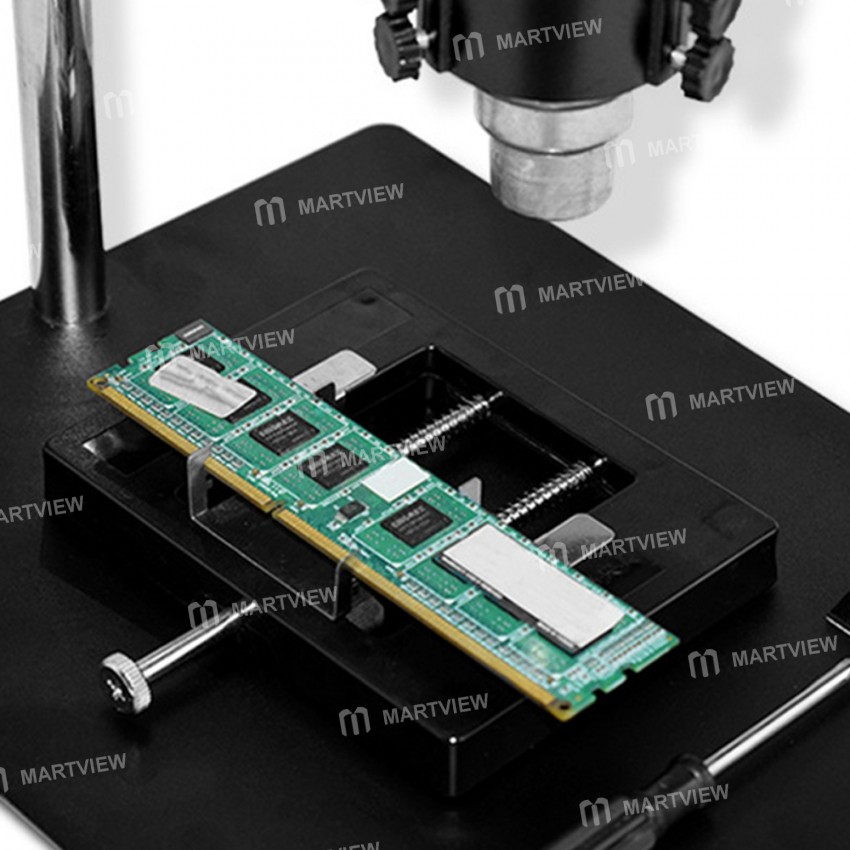 Kaisi F-204 2-in-1 Precision Multi-function Fixture Hot Air Gun Stand Platform