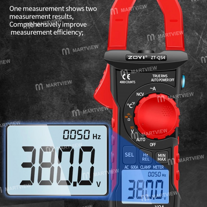 zoyi zt-qs4-600a-auto-rang-true-rms-smart-digital-clamp-meter-7