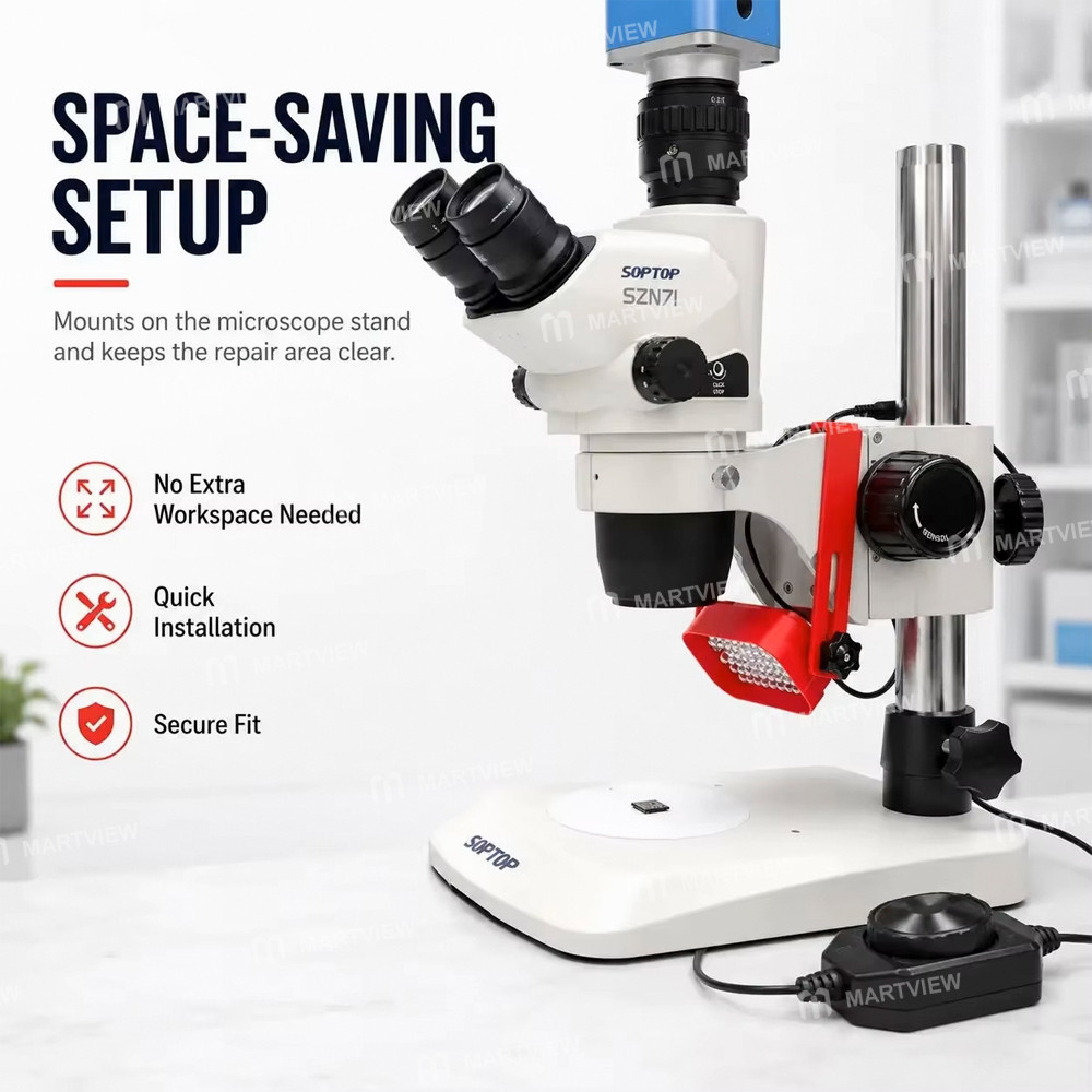 fx18 side-mounted-high-brightness-adjustable-focus-led-microscope-light-source-5