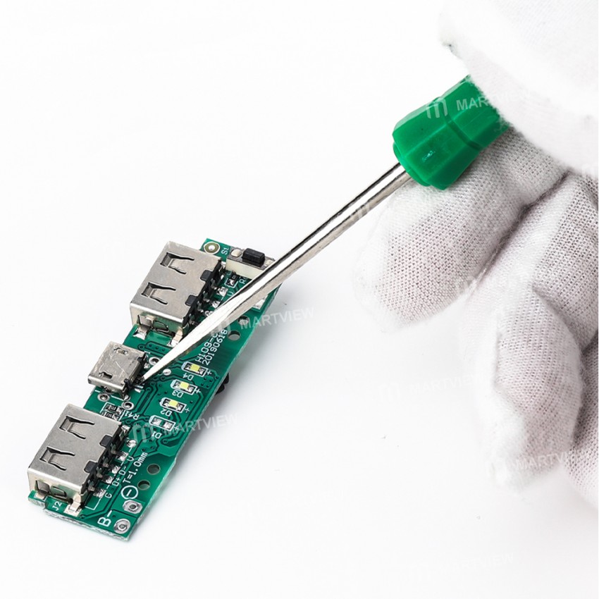 KGX-608 6-in-1 PCB Metal Cleaning Kit for Phone Motherboard Welding Cleaning