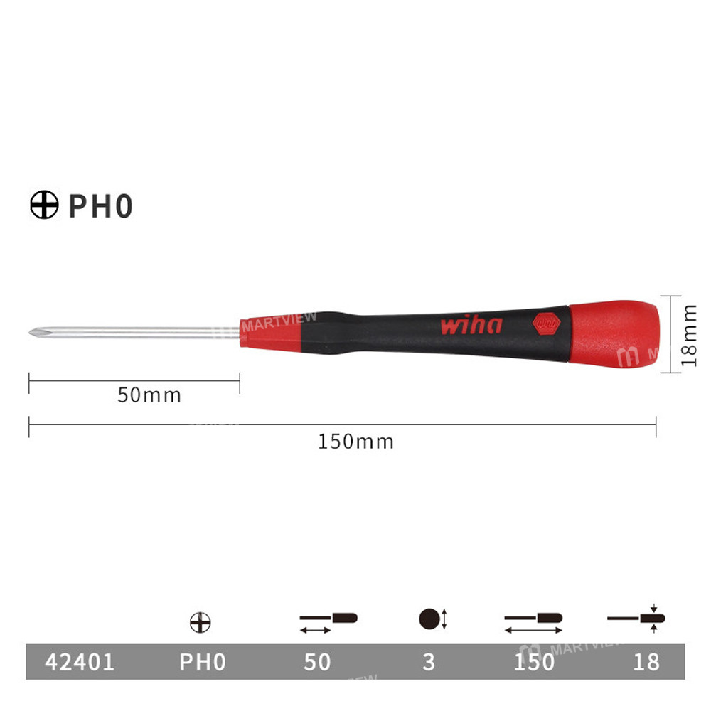 wiha ph-series-precision-phillips-screwdrivers-for-household-appliances-electronic-products-repair-5