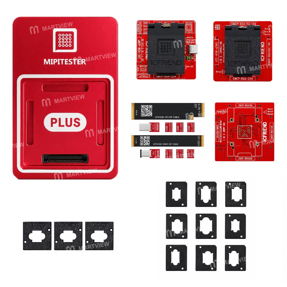 mipi plus-box-nb-ufs-5in1-254-153-297-adapter--nb-emmc-13-in-1-adapter--4-in-1-pcb-board--isp-cable-
