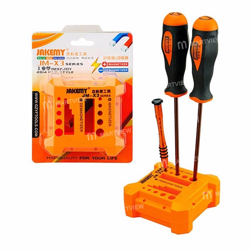 JAKEMY JM-X3 Screwdriver Magnetizer Demagnetizer Tool