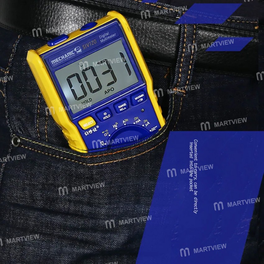 mechanic siv119-siv120-pocket-multifunction-automatic-digital-display-high-precision-multimeter-5