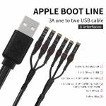 wylie 3a-6-ports-usb-power-boot-dc-power-supply-test-cable-for-iphone-8-to-16pro-max-3