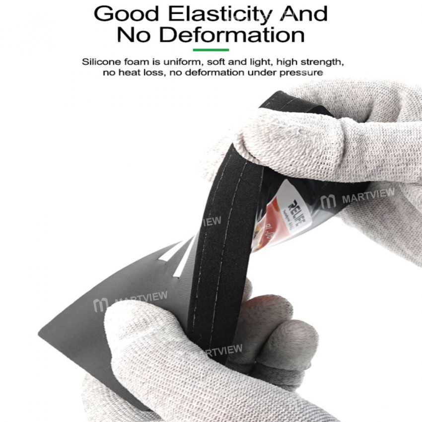 Relife RL-061 Multi-model Universal Precise Positioning Fit Curved Screen Laminated Rubber Mold