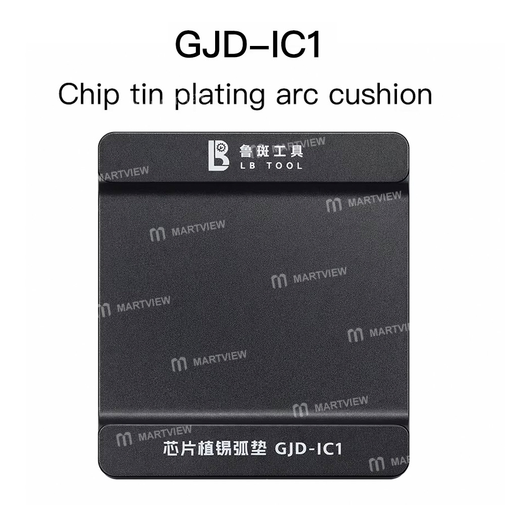 luban gjd-ic1-chip-tin-plating-arc-cushion-high-temperature-resistant-silicone-mat-6