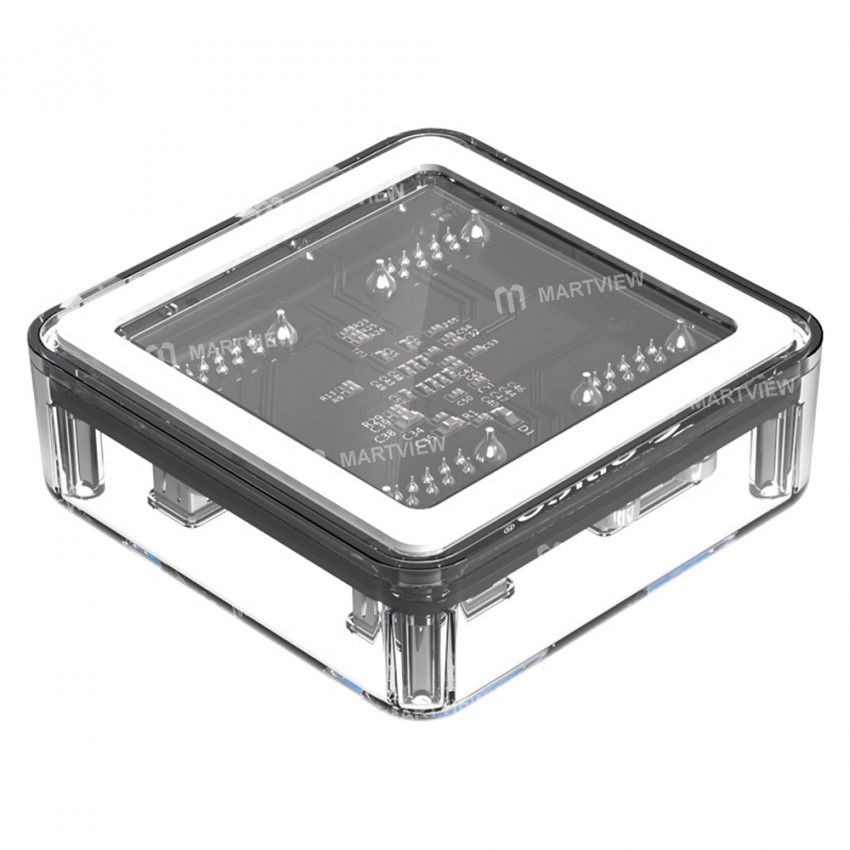 Orico MH4U-U3 4 Ports Transparent HUB USB3.0 Splitter